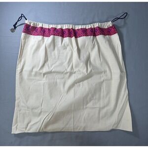 Tory Burch storage dust bag drawstring 20 3/4" x 21 3/4" fashion Designer